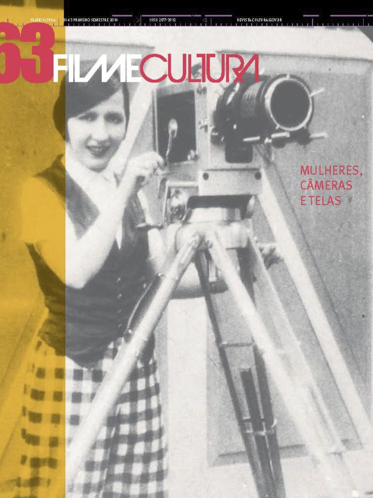 Registro de Publicação de artigo na página 98 da edição 63 da revista Filme Cultura