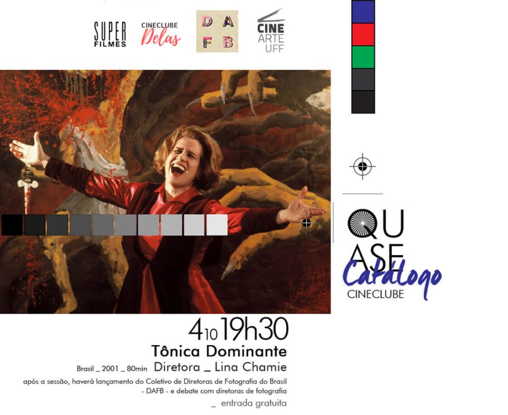 Registro de Lançamento do DAFB no Cineclube Quase Catálogo